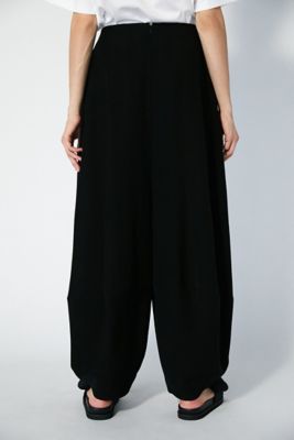 ヒート ENFOLD エンフォルド CIRCLE DRAPE PANTS ネイビー - 通販