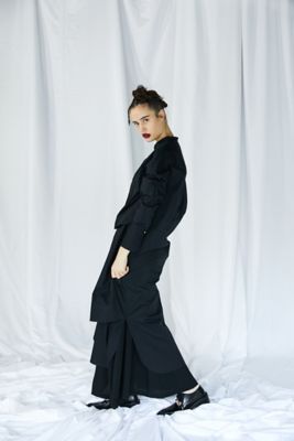 SLY | BIG COLLAR HALF ZIP ショートワンピース (ワンピース