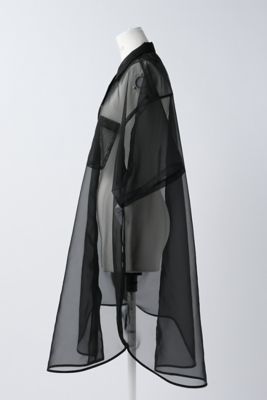 VONIQUE / ENFOLD/ASYMMETRY CIRCLE SHIRT CARDIGAN