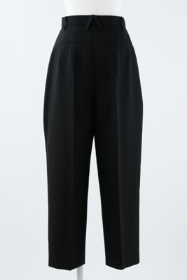 CROPPED TAPERED－TROUSERS