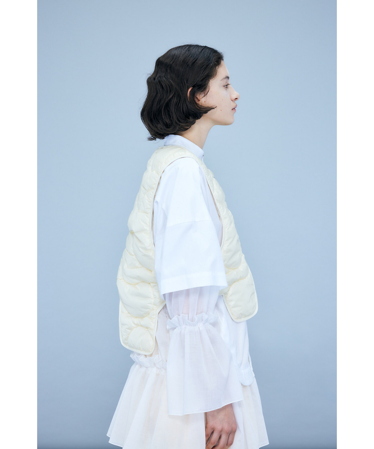 SKIN VEST(300GA230-1140) | ENFOLD SKIN VEST(300GA230-1140) | ENFOLD