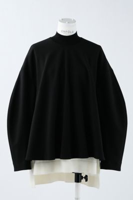 ENFOLD エンフォルド 2023aw LAYERED PULLOVER - トップス