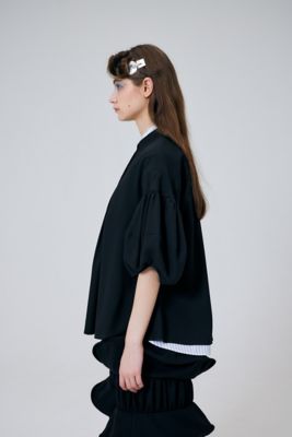 エンフォルド ENFOLD 2WAY A-LINE PULLOVER ブラウス エンフォルド ENFOLD 2WAY A-LINE PULLOVER ブラウス 【公式通販】