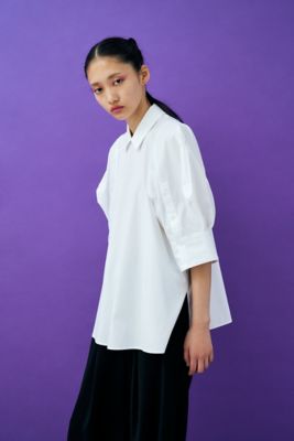 COLLARED FLARE PULLOVER（300GA230 