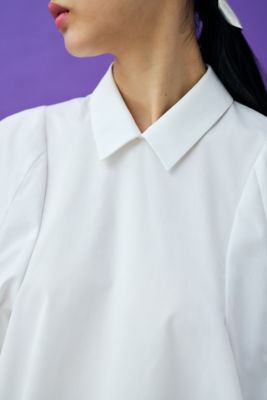 COLLARED FLARE PULLOVER（300GA230 