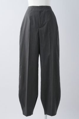 WIDE－STRAIGHT COCOON TROUSERS