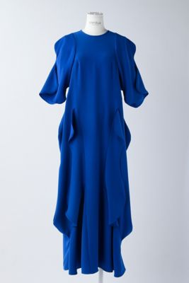 エンフォルドENFOLD Flare Drape Dress