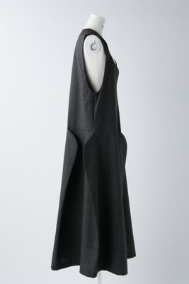 ENFOLD ROUND-NECK JUMPER-DRESS - www.zikomofoundationmw.org