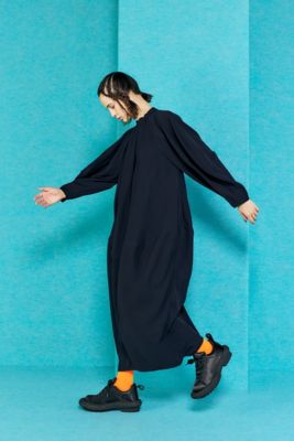 季節感秋【新品】ENFÖLD  2023AW  DROP-DRAPE DRESS  36