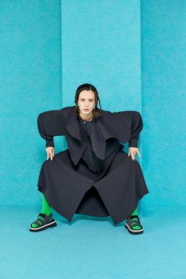 NECK－LAYERED DRESS（300GA233