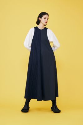 【ENFOLD(エンフォルド)】 TANK-TOP LAYERED DRESSあり