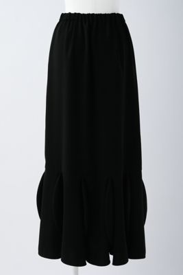 24SS】ENFOLD エンフォルド / PLEAT WAVE SKIRT / スカート