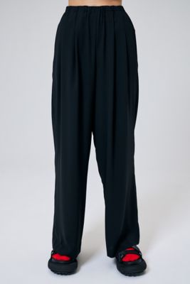 30cm股上エンフォルド RELAX ELASTIC WIDE-TROUSERS パンツ