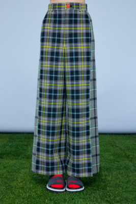 ＜ENFOLD (Women)＞ＳＬＩＴ　ＴＲＯＵＳＥＲＳ（３００ＧＡ６３１－２３７０）