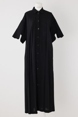 美品 エンフォルドENFOLD WIDE-BOX-PLEATS DRESS 36 ENFOLD WIDE-BOX-PLEATS DRESS