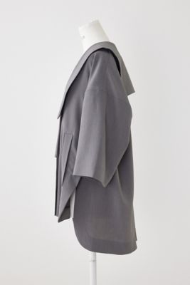 ASYMMEETRY SAILOR－COLLAR JACKET（300GS130－2340） の通販 三越伊勢丹オンラインストア 【公式】