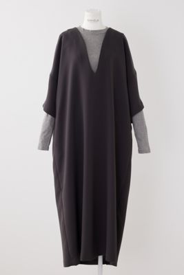 美品 2024AW エンフォルド ENFOLD PEツイル COCOON BLOUSE DRESS