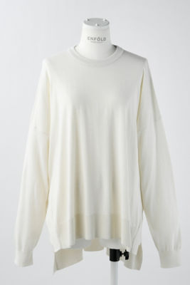 ROUND－SLIT BOX PULLOVER（300GS270 