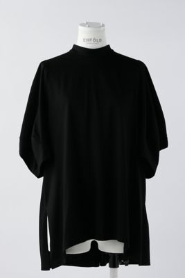 エンフォルドSOLID-SLEEVE PULLOVER 黒