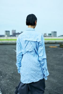 WRINKLE TUCK SHIRT（300HA230