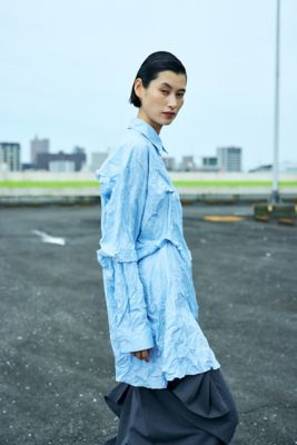 完売　ENFOLD 24AW　WRINKLE TUCK SHIRT 38 完売 ENFOLD 24AW WRINKLE TUCK SHIRT 38