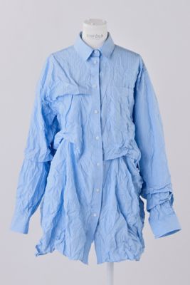 WRINKLE TUCK SHIRT（300HA230