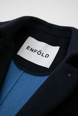 FLAT－COLLAR COAT | ENFOLD (Women