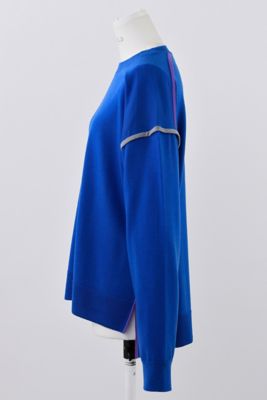 KNIT PIPING PULLOVER（300HA270