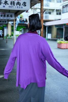 エンフォルド ENFOLD WAVE HEM PULLOVER ニット 300HA270-2770 ネイビー サイズ：38 WAVE－HEM PULLOVER（300HA270