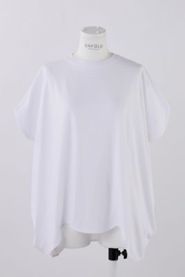 ＜ENFOLD (Women)＞ＳＣＡＬＬＯＰ　ＷＩＤＥ　Ｔ－ＳＨＩＲＴ（３００ＨＡ２８０－２７５０）