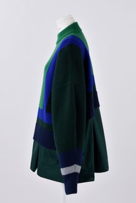 COLOR－BLOC PULLOVER（300HA470