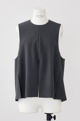 ＜ENFOLD (Women)＞ＳＬＩＴ　ＶＥＳＴ（３００ＨＡ７３０－１５８０）