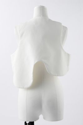 ENFOLD / エンフォルド | WAVE CROPPED VEST / スカラップ