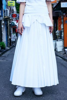 ＜ENFOLD (Women)＞ＢＯＸ－ＰＬＥＡＴＳ　ＳＫＩＲＴ（３００ＨＳ１３１－１７３０）