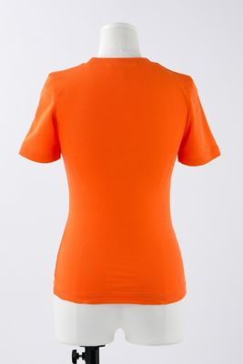 ENFOLD エンフォルド コンパクトTシャツ ベーシック オレンジ 38 ENFOLD エンフォルド コンパクトTシャツ ベーシック オレンジ 38