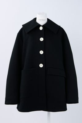 エンフォルド FLAT-COLLAR SILHOUETTE COAT 今期新作 - www.stedile.com.br