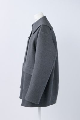 新品タグ付き新品タグ付き 今季 ENFOLD（エンフォルド）NO-COLLAR COAT