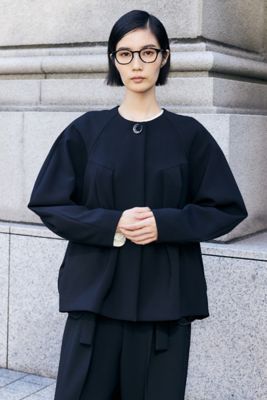 ＜ENFOLD (Women)＞ＴＵＣＫ　ＳＯＬＩＤ－ＪＡＣＫＥＴ（３００ＨＳ２３０－０７１０）