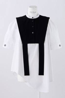 DRAPE PULLOVER｜38｜WHT｜SHIRTS AND BLOUSES｜|ENFÖLD