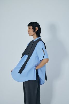 トップス VEST-LAYERED TOPS enfold ENFOLD - ENFOLD エンフォルド VEST LAYERED TOPSの通販 by