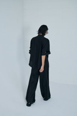ENFOLD - 2024美品 ENFOLD エンフォルド TWO-WAY NECK BLOUSE ENFOLD - ENFOLD エンフォルド 24AW FLOWER SHIRT ショート