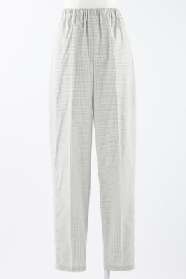 パンツ enfold ENFOLD WASHABLE CHECK EGG-PANTS enfold ENFOLD WASHABLE CHECK EGG-PANTS