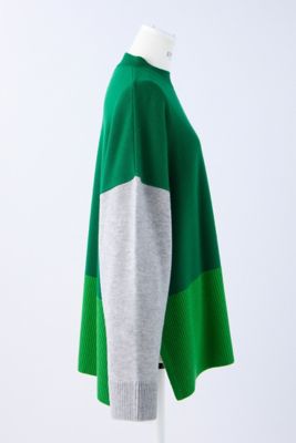 BI－COLOR BOX－PULLOVER（300HS270 