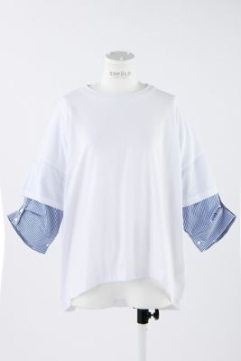 SHIRT LAYERED T－SHIRT（300HS280