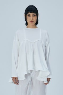 ENFOLD OTHER MEMORY-HEM PULLOVER 38 COTTON Black SOLID