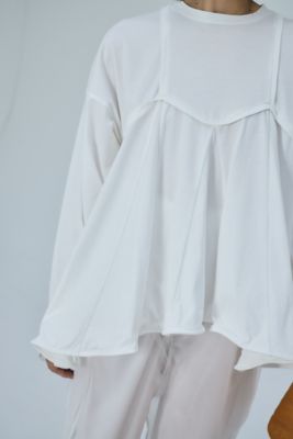 ⭐︎ほぼ新品⭐︎ENFOLD DRAPE-HEM SHIRT・ホワイト・ ⭐︎ほぼ新品⭐︎ENFOLD DRAPE-HEM SHIRT・ホワイト・ - メルカリ