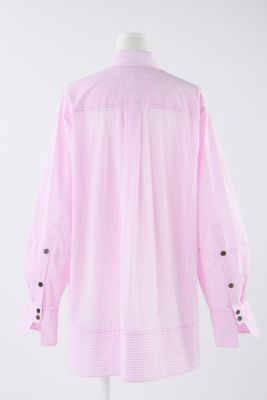 STRIPE SOLID－SLEEVE SHIRT（300HS430 