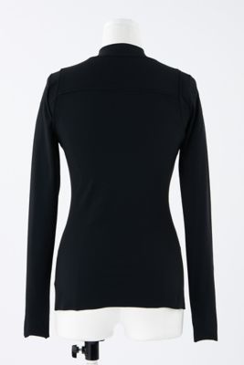 隠者 HALF－ZIP LONG－SLEEVE－T－SHIRT