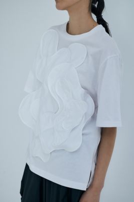 DECORATIVE WAVE T－SHIRT