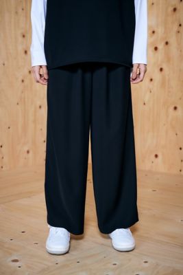 ＜ENFOLD (Women)＞ＲＥＬＡＸ　ＥＬＡＳＴＩＣ　ＷＩＤＥ－ＴＲＯＵＳＥＲＳ（３００ＨＳ６３１－２５２０）